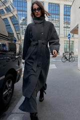 Isla Wool Belted Coat