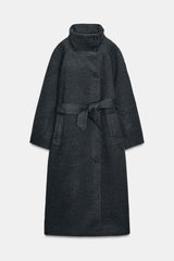 Isla Wool Belted Coat
