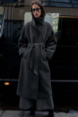 Isla Wool Belted Coat