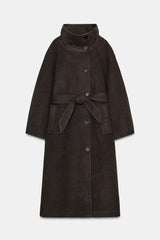 Isla Wool Belted Coat