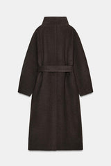 Isla Wool Belted Coat