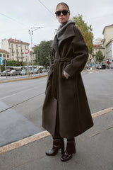 Isla Wool Belted Coat