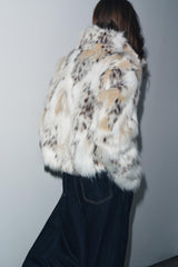 Leopard Faux Fur Jacket