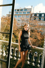 Roxie Lace Mini Dress