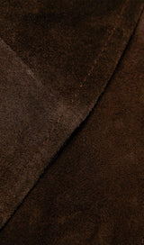 Elena Suede Wrap Jacket