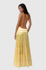 Lysandra One Shoulder Backless Maxi Dress