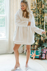 Elara Plush Faux Coat