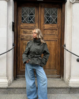 Mara Belted Cropped Trench