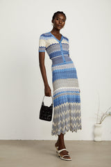 Daniela Zigzag Knit Set