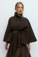 Koko Belt Cape Jacket