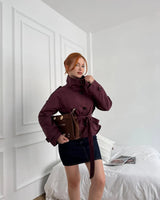 Mara Belted Cropped Trench