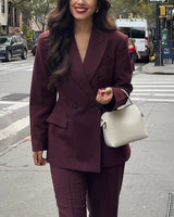 Ava Tailored Suit Set