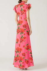 Rosetta Floral Maxi Dress