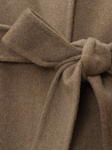 Cashmere Wool Unisex Wrap Coat GOELIA