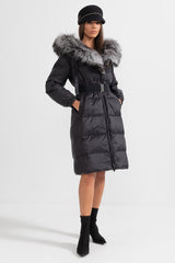 Isabelle Fur-Trim Puffer Coat