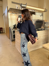 Sienna Star Patch Jeans
