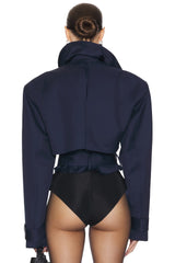 Tilly Oversized Cropped Trench