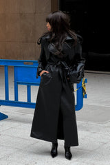 Esmé Textured Trench Coat