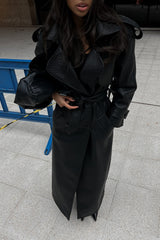 Esmé Textured Trench Coat