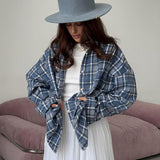 Chloe Oversized Plaid Shirt