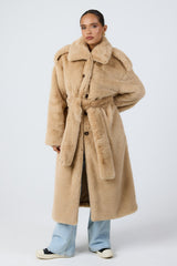 Mara Plush Maxi Coat