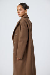 Mara Oversized Wool Trench