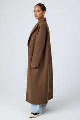 Mara Oversized Wool Trench