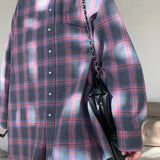 Chloe Oversized Plaid Shirt