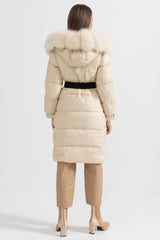 Isabelle Fur-Trim Puffer Coat