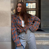 Chloe Oversized Plaid Shirt