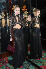 Seraphina Lace Cutout Maxi Dress