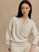 Elena Ribbed Zip Lounge Set