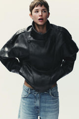 Polly Faux Leather Jacket