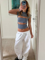 Wilma Cutout Ribbed Top