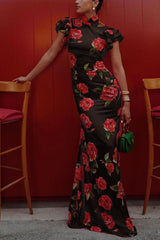 Rosetta Floral Maxi Dress