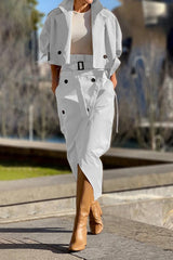 Sienna Belted Trench Set