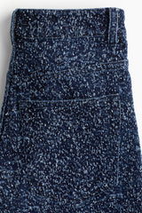 Koko wide-leg bouclé Jeans