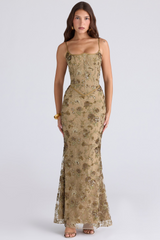 Naima Embellished Corset Gown