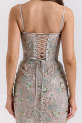 Naima Embellished Corset Gown