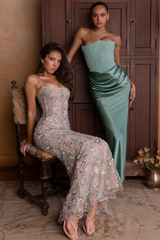 Naima Embellished Corset Gown