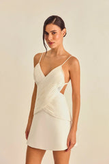 Tia Backless Mini Dress