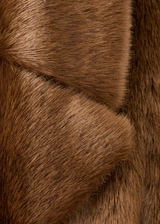 Isolde Faux Fur Belted Coat