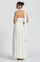Averie Draped Maxi Gown
