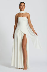 Averie Draped Maxi Gown