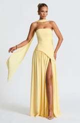 Averie Draped Maxi Gown