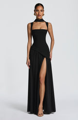 Averie Draped Maxi Gown