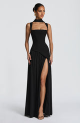 Averie Draped Maxi Gown