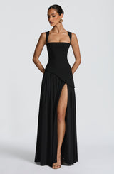 Averie Draped Maxi Gown