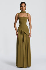 Averie Draped Maxi Gown