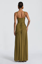 Averie Draped Maxi Gown